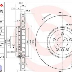 BREMBO 09C40713