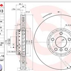 BREMBO 09C41713