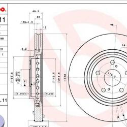 BREMBO 09C49911