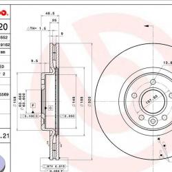 BREMBO 09C54221