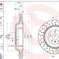 BREMBO 09C66011