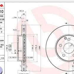 BREMBO 09C89311