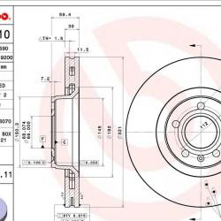 BREMBO 09C89511