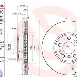 BREMBO 09C89611