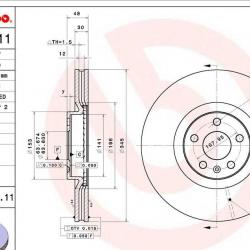 BREMBO 09C93611