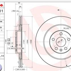 BREMBO 09C93911