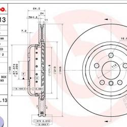 BREMBO 09D09613