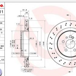 BREMBO 09D26811