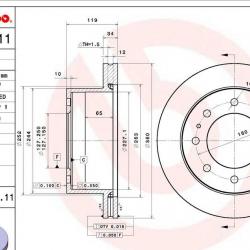 BREMBO 09D27210