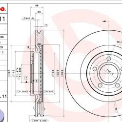 BREMBO 09D27611