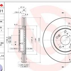 BREMBO 09D27911