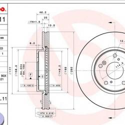 BREMBO 09D28011