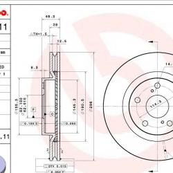 BREMBO 09D45111