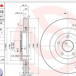 BREMBO 09N21211