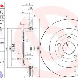 BREMBO 09N21311