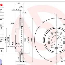 BREMBO 09N28521