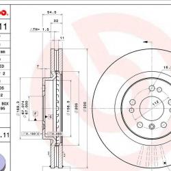 BREMBO 09R10411