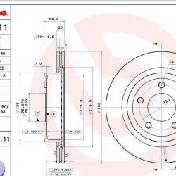 BREMBO 09R12111