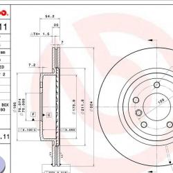 BREMBO 09R12211