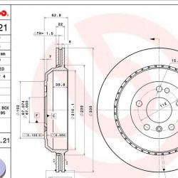 BREMBO 09R12421