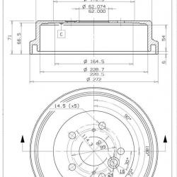 BREMBO 14C28410