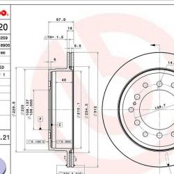 BREMBO 09A33421