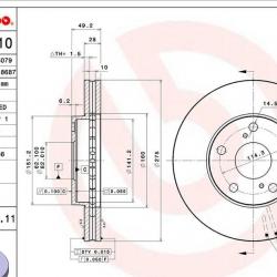 BREMBO 09A38611