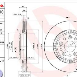 BREMBO 09A40011