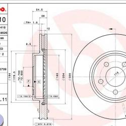 BREMBO 09A40211