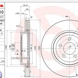 BREMBO 09A40411