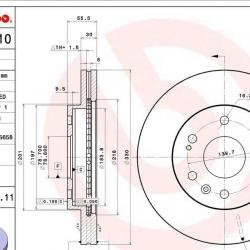 BREMBO 09A40611