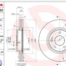 BREMBO 09A53231