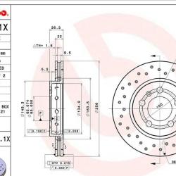 BREMBO 09A6521X
