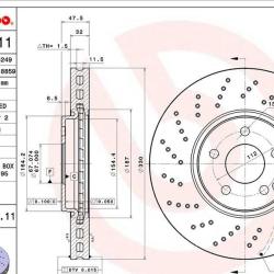 BREMBO 09A82811