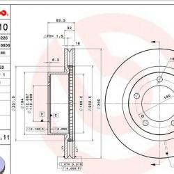 BREMBO 09A96611