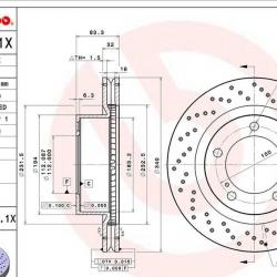 BREMBO 09A9661X