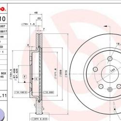 BREMBO 09A97211