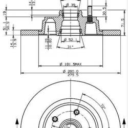 BREMBO 25114