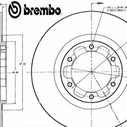 BREMBO 25551