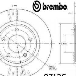 BREMBO 27136