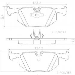 BREMBO P06020N