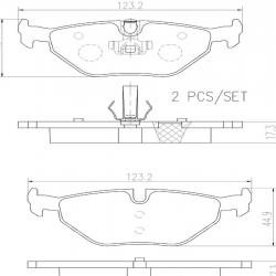 BREMBO P06025N