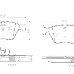 BREMBO P06036N