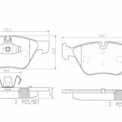 BREMBO P06040N