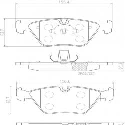 BREMBO P06043N