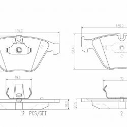 BREMBO P06046N