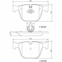 BREMBO P06050N