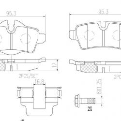 BREMBO P06052N