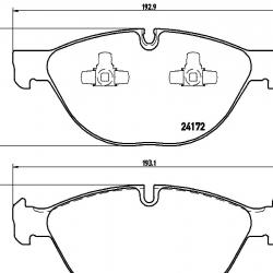 BREMBO P06058