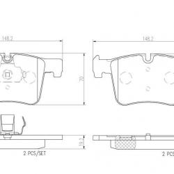 BREMBO P06075N